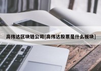 高伟达区块链公司[高伟达股票是什么板块]